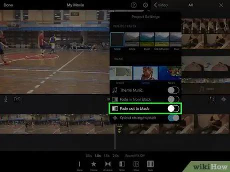 Imagen titulada Add Fade in iMovie Step 7