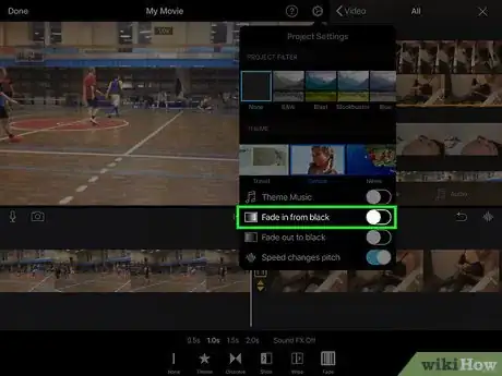 Imagen titulada Add Fade in iMovie Step 6