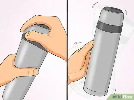 Imagen titulada Clean a Vacuum Thermosflask That Has Stains at the Bottom Step 8