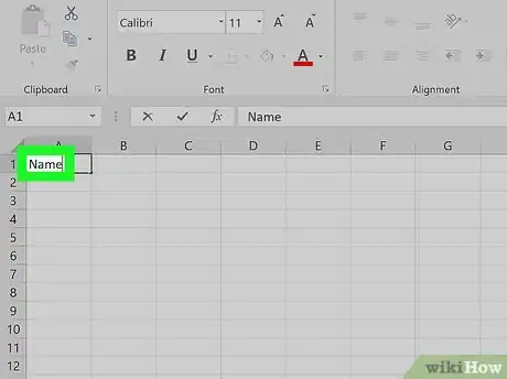 Imagen titulada Name a Column in Excel Step 4