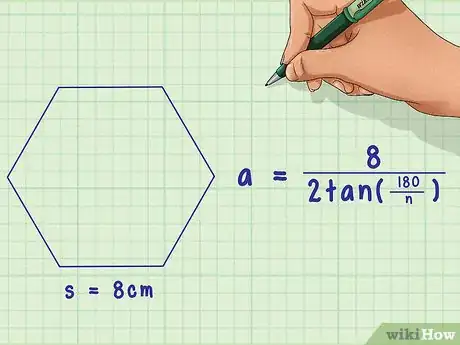 Imagen titulada Calculate the Apothem of a Hexagon Step 11