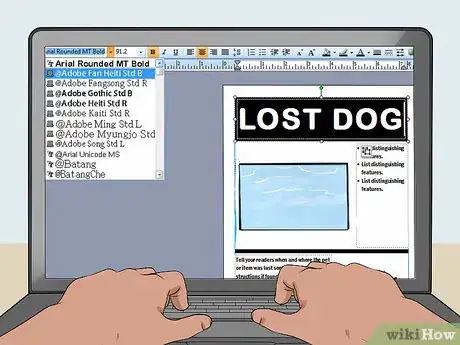 Imagen titulada Make a Flyer Step 7