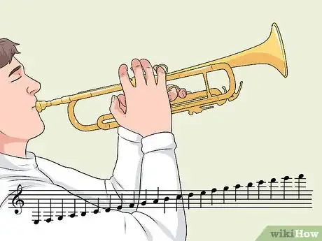 Imagen titulada Play High Notes on the Trumpet Step 2