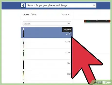 Imagen titulada Hide a Facebook Message Step 2