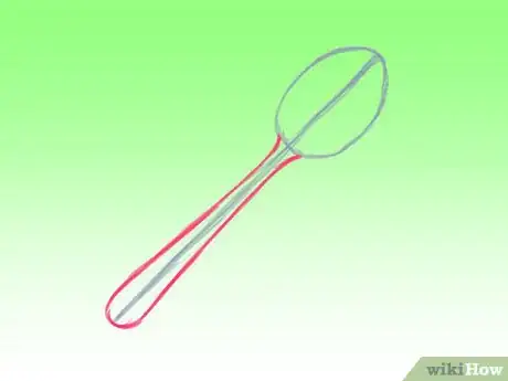 Imagen titulada Draw a Spoon Step 7