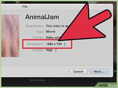 Imagen titulada Export an iMovie Video in HD Step 8