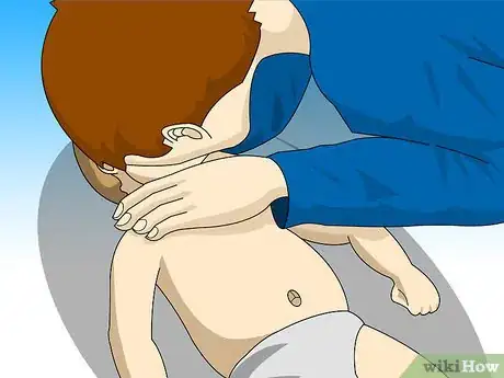 Imagen titulada Do First Aid on a Choking Baby Step 10