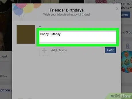 Imagen titulada Create a Birthday Card on Facebook Step 22