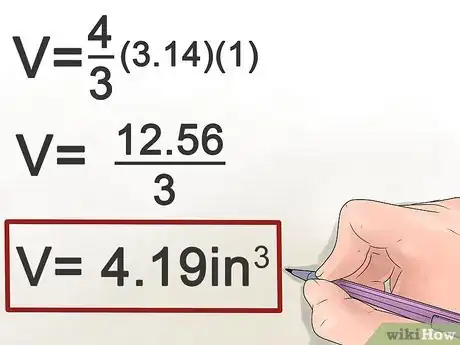 Imagen titulada Calculate the Volume of a Sphere Step 5