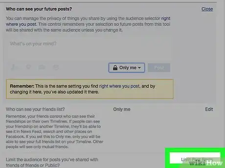 Imagen titulada Make Facebook Private Step 29