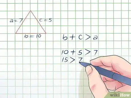 Imagen titulada Determine if Three Side Lengths Are a Triangle Step 4