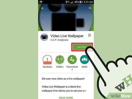 Imagen titulada Turn Videos Into Live Wallpaper on Android Step 1