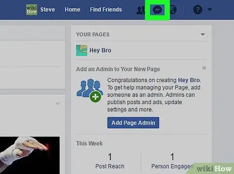 Imagen titulada See Messages from Non‐Friends on Facebook Messenger on a PC or Mac Step 2