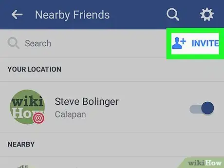 Imagen titulada Find Nearby Friends on Facebook on Android Step 5