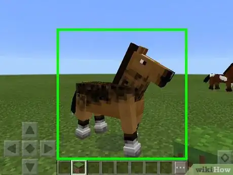 Imagen titulada Ride a Horse on Minecraft Step 6