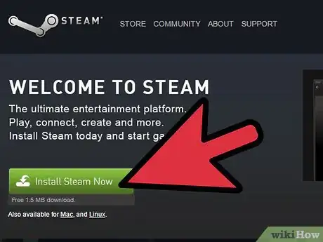 Imagen titulada Buy PC Games on Steam Step 1