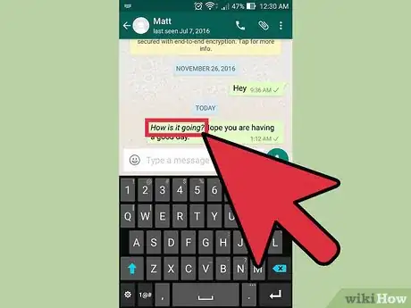 Imagen titulada Write in Italics on WhatsApp Step 10