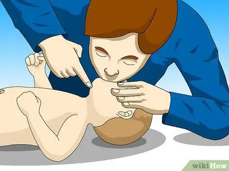 Imagen titulada Do First Aid on a Choking Baby Step 14