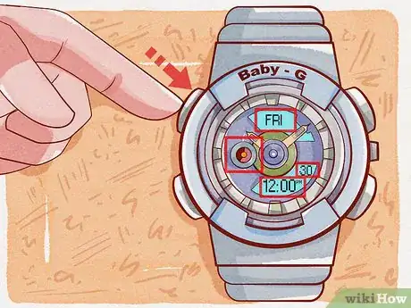 Imagen titulada Set the Time on a Baby G Watch Step 10