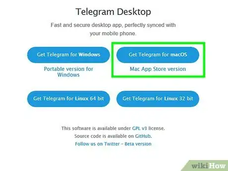 Imagen titulada Use Telegram Step 4