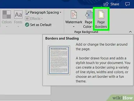 Imagen titulada Add a Border to Word Step 14