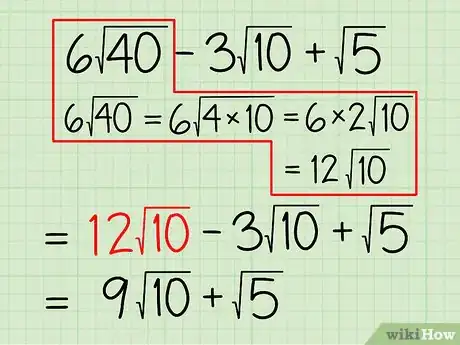 Imagen titulada Add and Subtract Square Roots Step 6