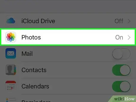 Imagen titulada Upload New iPhone Photos to iCloud Automatically Step 2