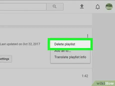 Imagen titulada Delete a YouTube Playlist on PC or Mac Step 8