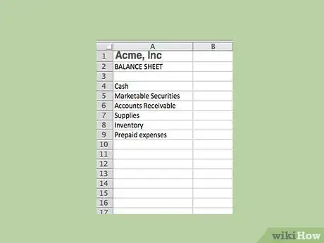 Imagen titulada Make a Balance Sheet for Accounting Step 3