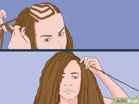 Imagen titulada Add Hair to Braids Step 17