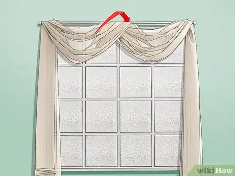 Imagen titulada Drape Window Scarves Step 5