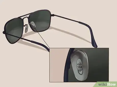 Imagen titulada Tell if Ray Ban Sunglasses Are Fake Step 7