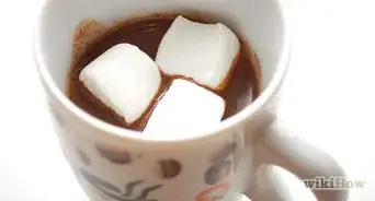 hacer chocolate caliente en un microondas