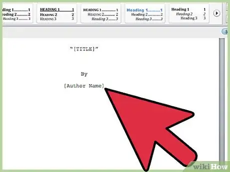 Imagen titulada Write Screenplays Using Microsoft Word Step 11