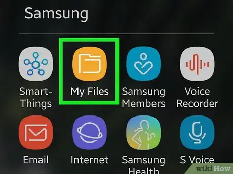 Imagen titulada Access Files on Samsung Galaxy Step 2