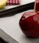 hacer manzanas acarameladas
