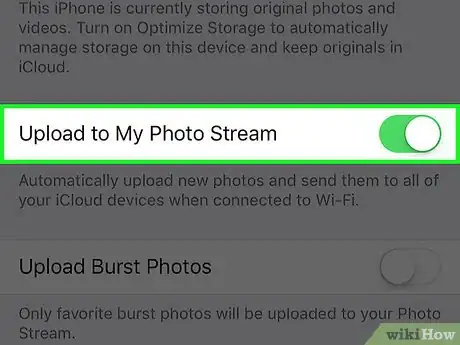 Imagen titulada Upload New iPhone Photos to iCloud Automatically Step 6