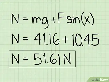 Imagen titulada Find Normal Force Step 15