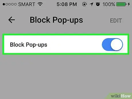 Imagen titulada Block Pop Ups on Chrome Step 6