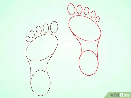 Imagen titulada Draw Footprints Step 9