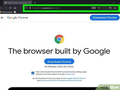 Imagen titulada Download and Install Google Chrome Step 1