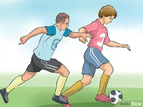 Imagen titulada Slide Tackle in Soccer Step 1