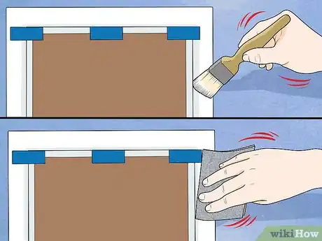 Imagen titulada Paint a Non‐Removable Mirror Frame Step 10