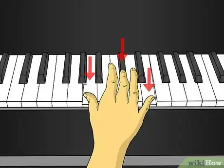 Imagen titulada Learn Many Chords on Piano Using Two Shapes and the Numbers 1 to 5 Step 9