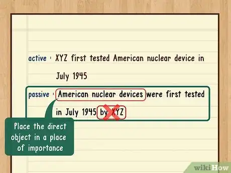 Imagen titulada Change a Sentence from Active Voice to Passive Voice Step 9