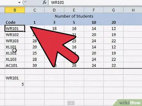 Imagen titulada Match Data in Excel Step 4