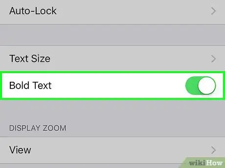 Imagen titulada Change the Font on iPhone Step 6