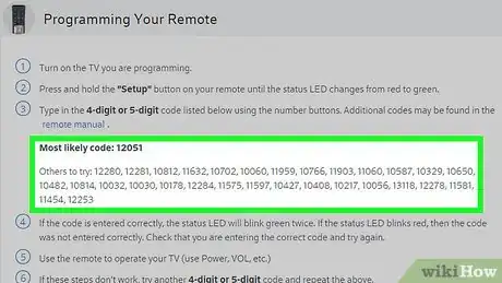 Imagen titulada Program a Comcast Remote Step 25