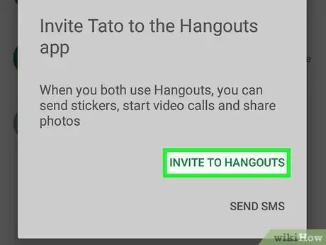 Imagen titulada Send a Google Hangouts Invite Step 12