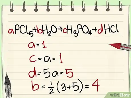 Imagen titulada Balance Chemical Equations Step 10Bullet1